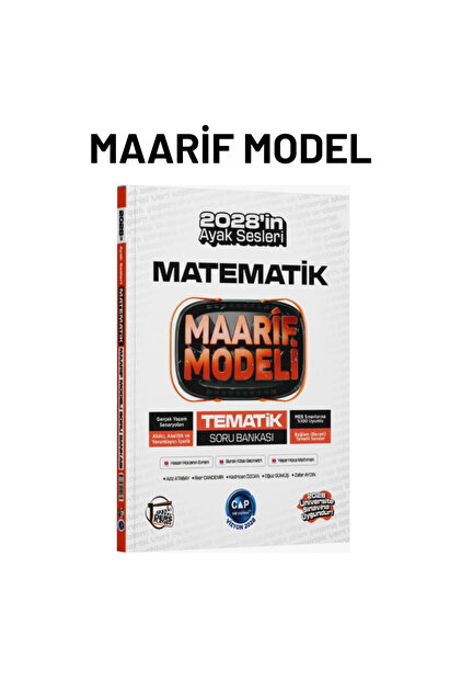 Çap Yayınları 2028 Üniversiteye Hazırlık Matematik Ders Platosu
