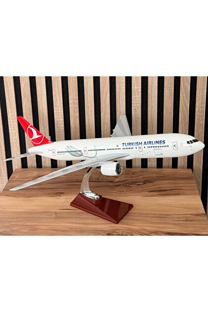 Özel Seri Metal Koleksiyonluk Uçak Dev Boy Standlı Model