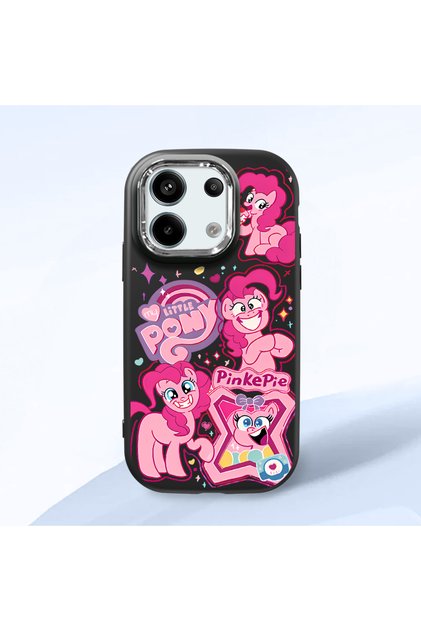 Redmi Note 13 Pro 5g Compatible Black Silicone Case with Shock-Absorbing Camera Protections
