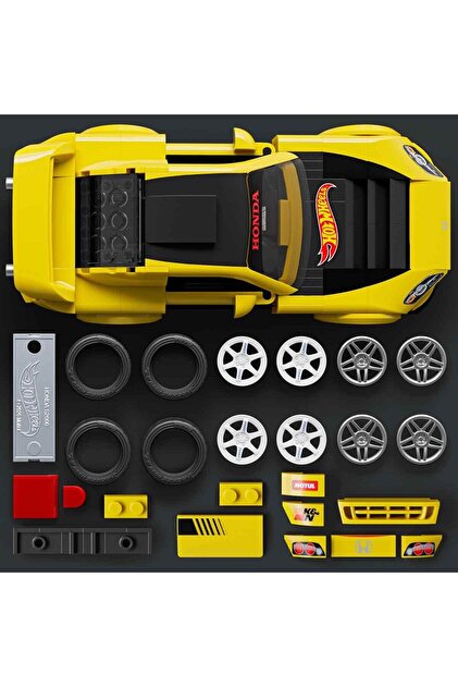 HOT WHEELS Brick Speed Serisi '07 Honda S2000 Araba 257 Parça