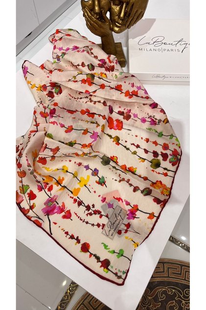 Bamboo Silk Cotton Summer Fall Cool Scarf