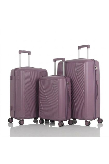 Luxurious Integrated Travel Luggage Set - 3 Pieces of Unbreakable Polypropylene (Large Sizes & Premium Features)