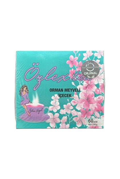Ozlex Τουρκικό τσάι αποτοξίνωσης και αδυνατίσματος - με γεύση μούρων 60 φακελάκια με ολογράμματο