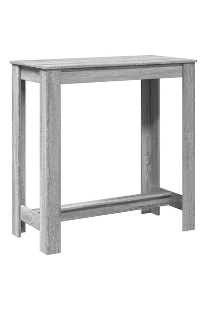 Masă de bar, Sonoma gri, 102x50x103,5 cm, lemn prelucrat