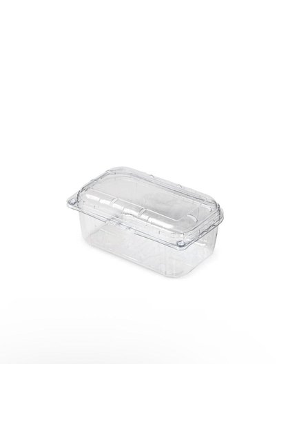 Set 100 Caserole Transparente cu Capac, 1000g, pentru Fructe și legume