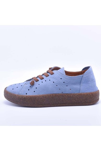Wesateria Women's Genuine Nubuck Leather Casual Shoes 151062-1