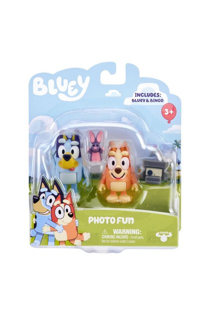Set 2 figurine, Bluey, Distracție foto