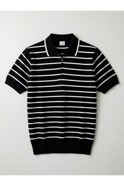 Men's Short-Sleeved Summer Knitwear T-Shirt 100% Cotton Basic T-Shirt