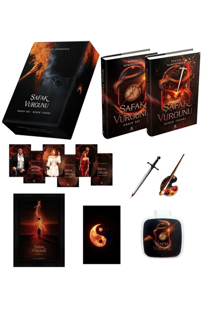 Boxed ŞAFAK VURGUNU 1-2 CİLTLİ SET - ŞEVVAL DEMİRDÖĞER