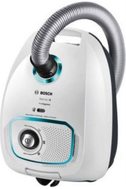 BGBS4HYG1 Ηλεκτρική σκούπα 600W με σακούλα 4 λίτρα Λευκό