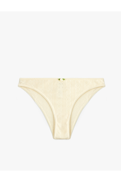 Cotton Floral Brazilian Panties