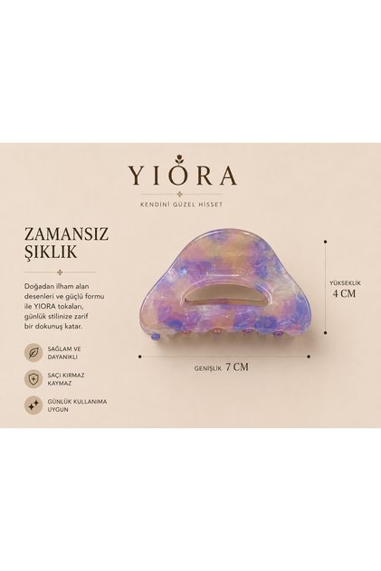 Premium Series Imported Acetate Bone Buckle Small Size (7 cm)