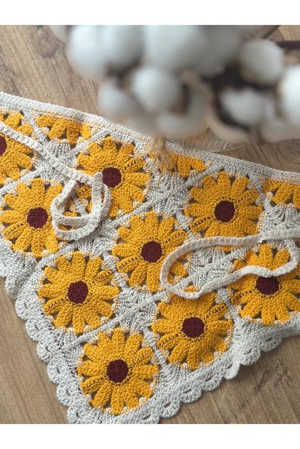 Colorful Floral Bandana
