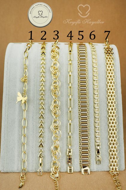Xuping Vip Bileklik - Xuping 14K Gold Kuyumcu İşçiliği Vip Bileklik