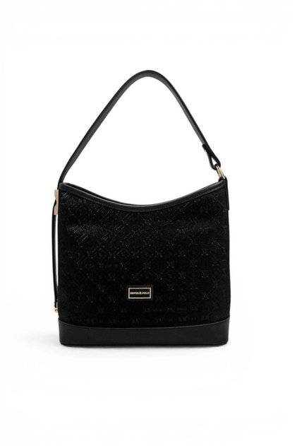 Black - Black Fashion Women's Shoulder Bag Sp1286