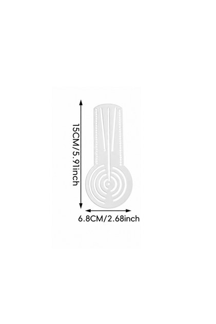 Mandala ve Tezhip Daire Çizim Şablonu 15cm