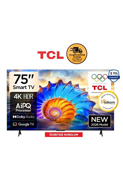 TCL 75 İNÇ 4K ULTRA HD GOOGLE TV 75V6D - Fiyatı, Yorumları