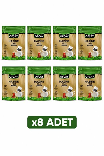 Hazine Filiz Zengindem 30 Pieces X 30 Gr Eco Demlik Tea Bags X8 Pieces