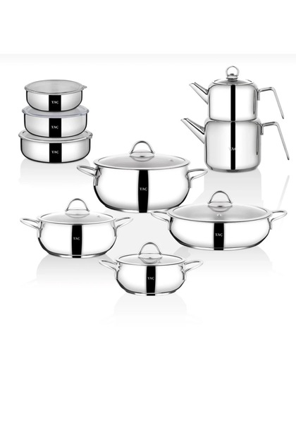 Taç 15 Piece Dowry Pot Set