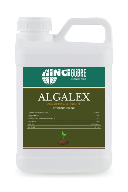 Algalex Sıvı Deniz Yosunu 5 Litre - Geliştirici, Yoğun Çiçeklendirici ve Meyve İçin
