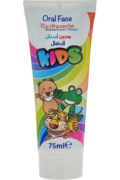 KIDS TOOTHPASTE BUBBLE GUM FLAVOR