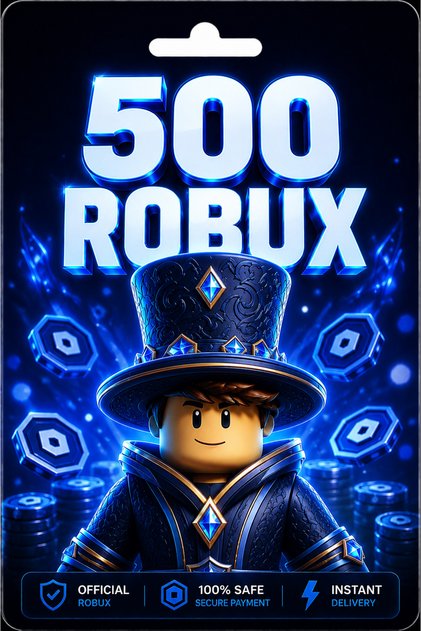 500 Robux Cüzdan Kodu