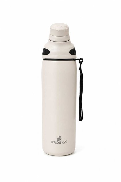 FROSKA STRONG SPORTİF TERMOS MATARA, 600 ML TERMOS ŞİŞE (TP-736)L