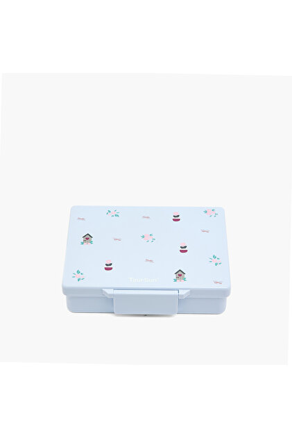Printed Bento Lunch Box for Kids with Cutlery - 1.4 L