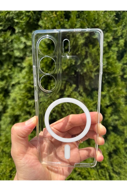 Tecno Camon 40 Compatible Case Slim Hard Non-Yellowing Magsafe Camera Protected Protective Durable Transparent Back Cover