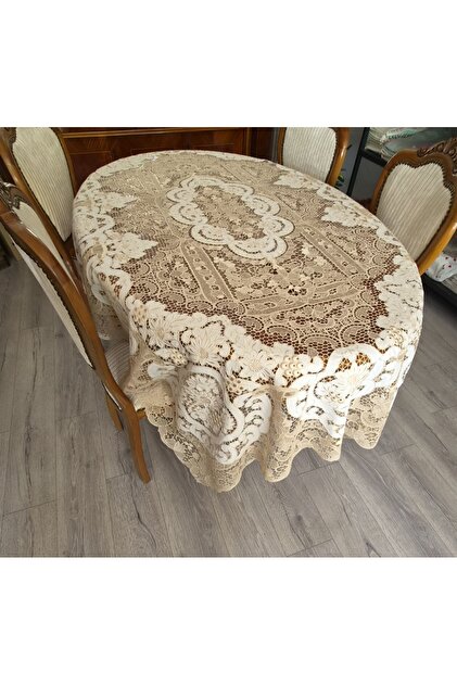 Dantel Anglez Üzümlü Model 160×220 Masa Örtüsü