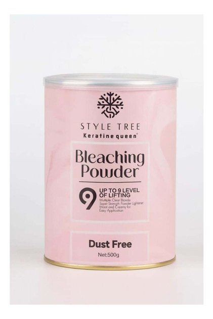 Style Tree Bleaching Powder – Dust Free, 9 Level Lift (500g)