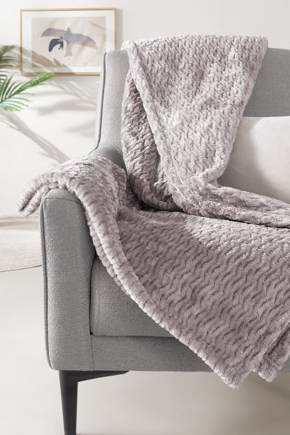 Carsten Wellsoft Tv Blanket 140X190 cm - Mink