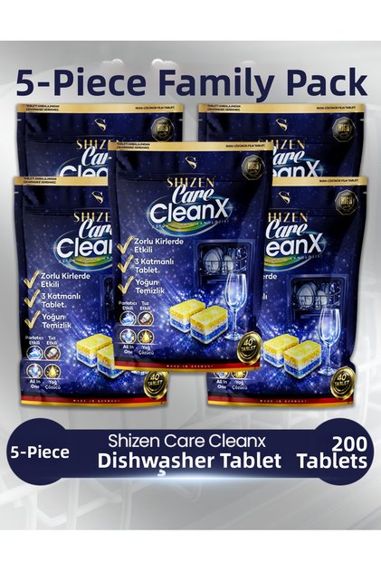 Shizen Care Cleanx Dishwasher Tablet 5-Pack
