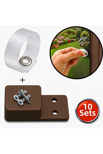 Coffee Flapper Handle Set Transparent Holding Ring Lifting Pull Handle Wedge Set -10 Sets