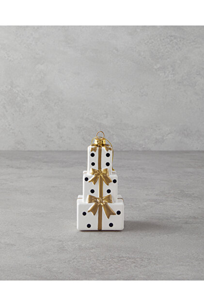 Areka christmas tree ornament 10 cm gold