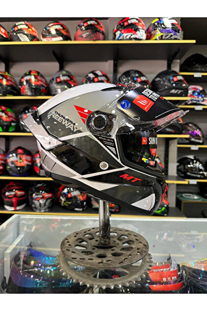 MT Helmets Thunder 4 SV Freeway A5 Parlak Kapalı Kask - Fiyatı