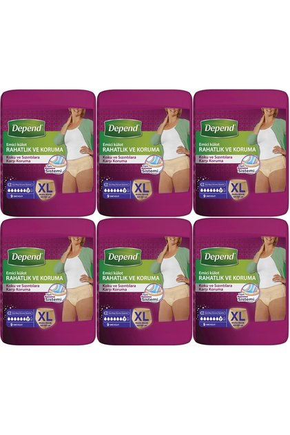 Absorbent Panties Adult Diapers XL Extra Large 54 Pieces