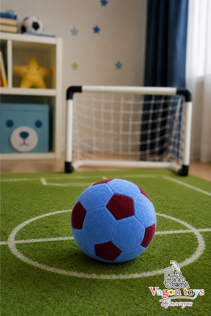 Plush Football Ball Toy Pillow 17 cm