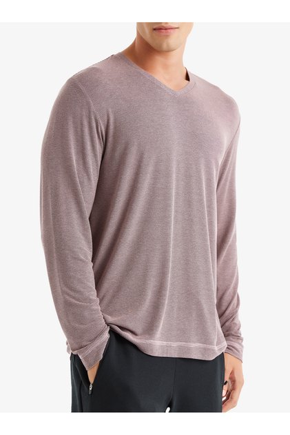 Men's V-Neck T-Shirt 40617 - Pink