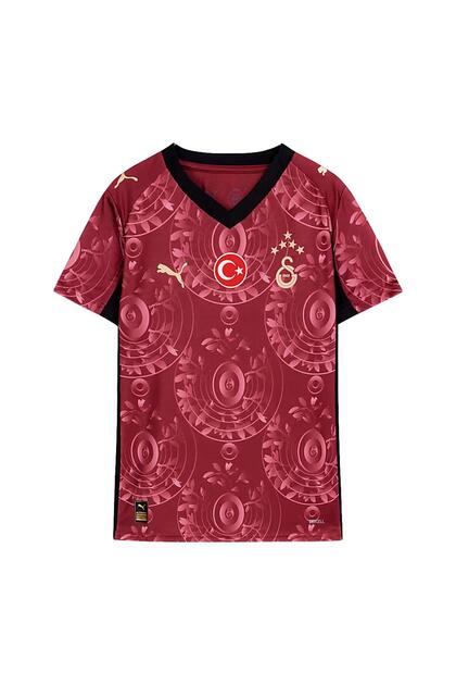 779820-03 Gsk Galatasaray 25-26 3 C &amp; Uuml; &amp; Ccedil;Children's Jersey Burgundy