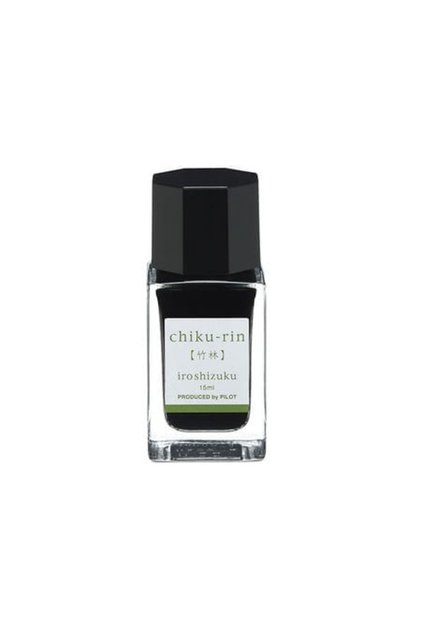 Set de 3 sticle de cerneală Iroshizuku verde chiku-rin 15ml