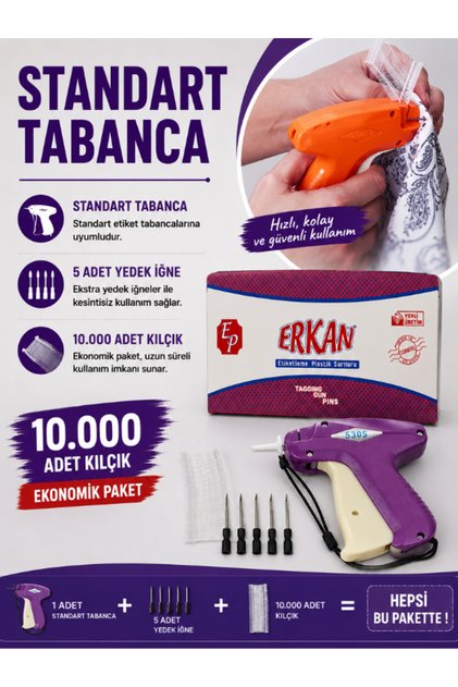 KILÇIK TABANCASI-KILÇIK-5 ADET YEDEK İĞNE -TÜRBANA UYGUN DEĞİL!