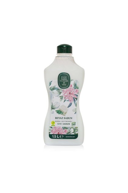 Natural Olive Oil Liquid Soap White Soap 1.5 Lt Pet Bottle