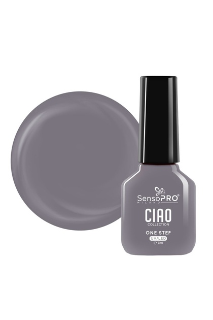 Ojă semipermanentă One Step, Colecția CIAO - Gray Whisper 7ml