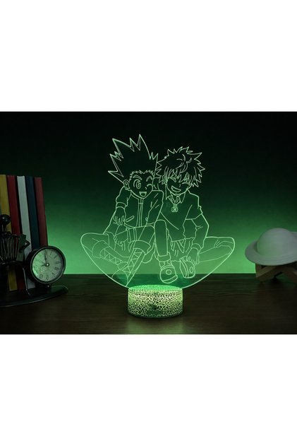 Hunter X Hunter - Gon Ve Killua Anime Masa Lambası