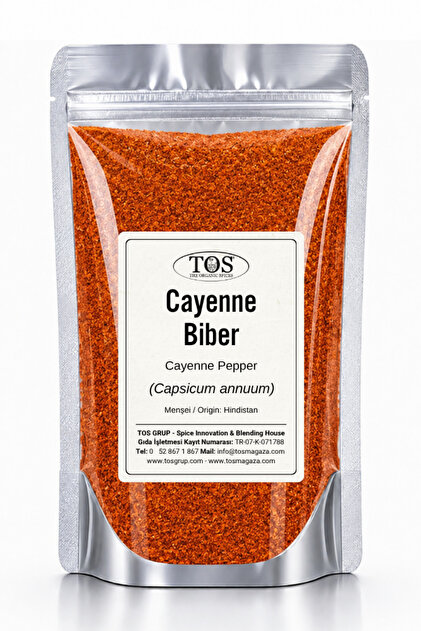 Cayenne Biber 1 Kg (1. KALİTE) Capsicum Annuum / Cayenne Pepper