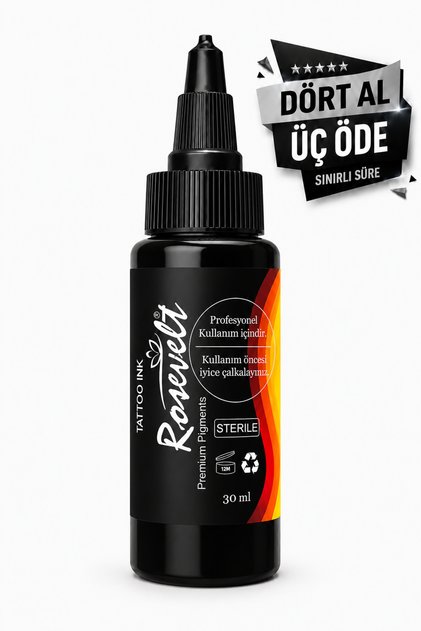 Dövme Boyası Rainbow Tattoo Ink 30 ml