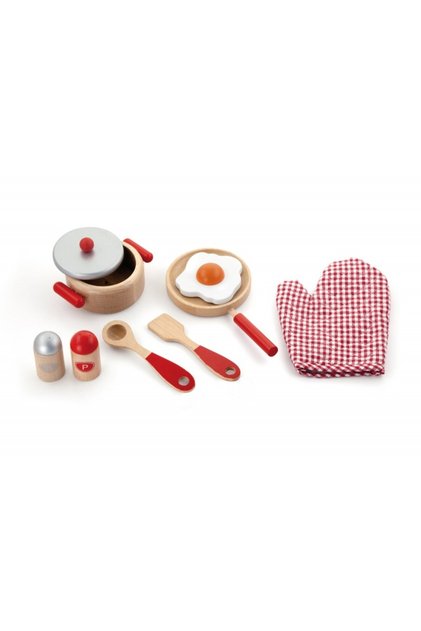 Set accesorii pentru gatit - rosu
