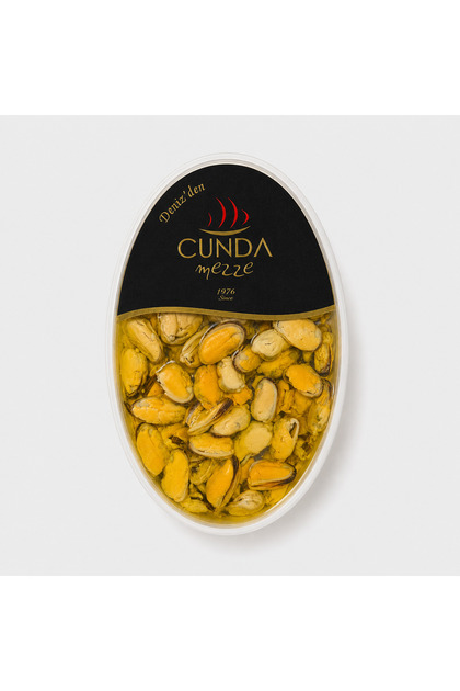 Midye Füme Marine 1000g Brüt / 500g Süzme