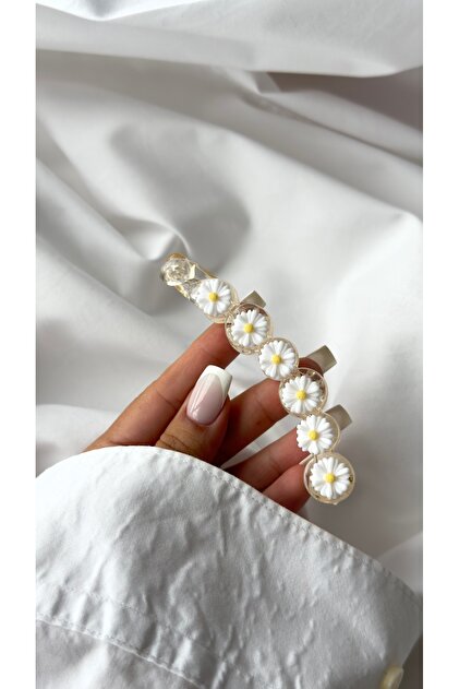 Daisy Banana Hair Clip 11 cm Women's Hair Accessory